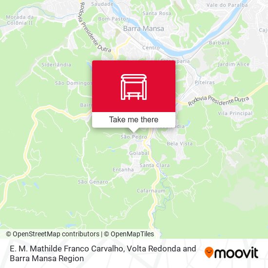 E. M. Mathilde Franco Carvalho map