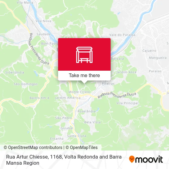 Rua Artur Chiesse, 1168 map