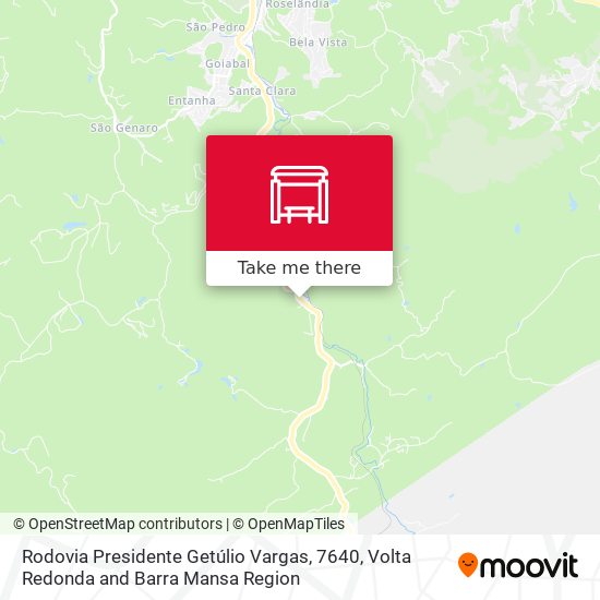 Rodovia Presidente Getúlio Vargas, 7640 map