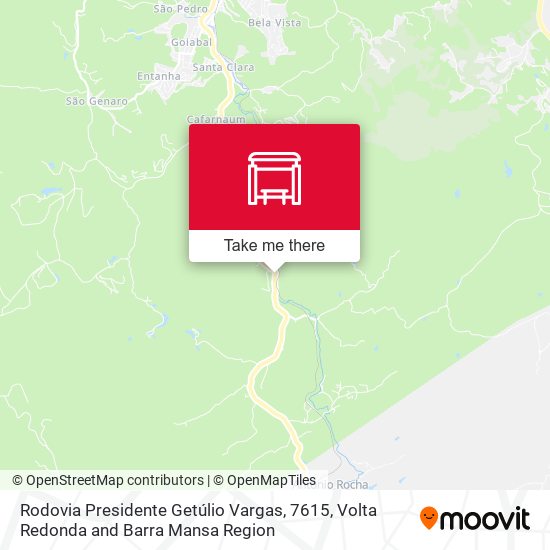 Rodovia Presidente Getúlio Vargas, 7615 map