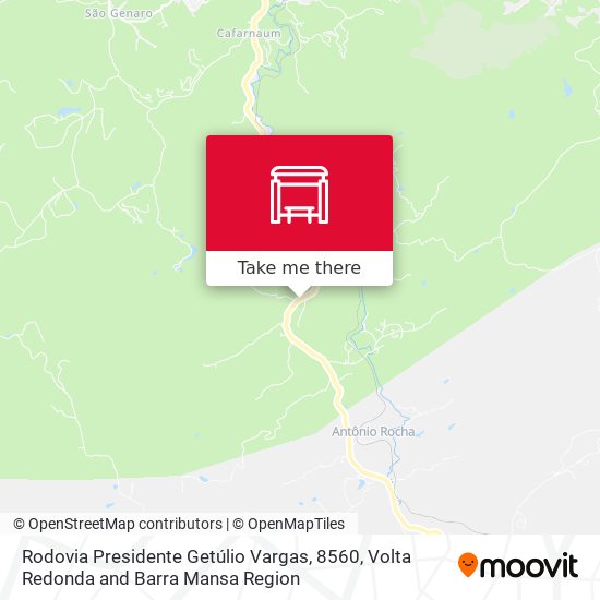Rodovia Presidente Getúlio Vargas, 8560 map