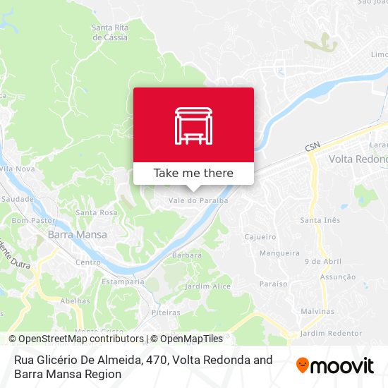 Rua Glicério De Almeida, 470 map