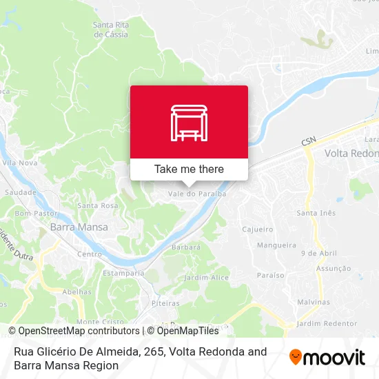 Rua Glicério De Almeida, 265 map