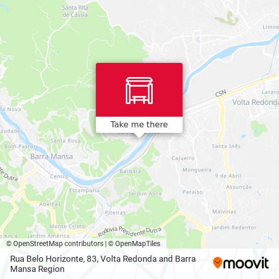 Rua Belo Horizonte, 83 map