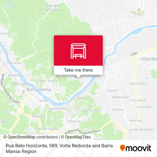 Rua Belo Horizonte, 589 map