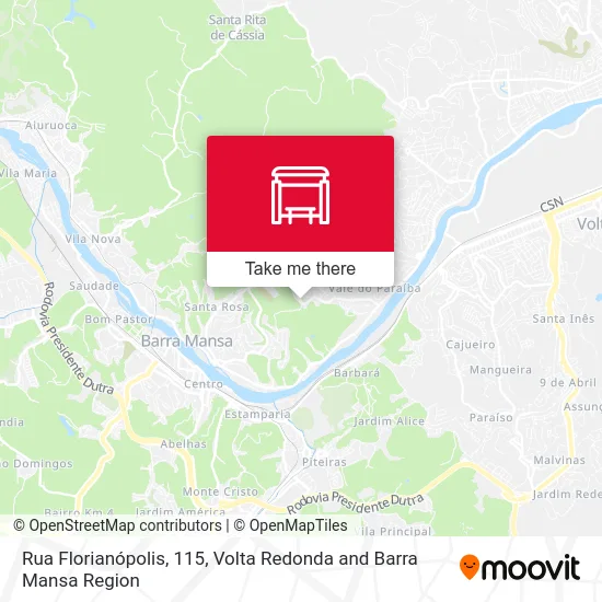 Rua Florianópolis, 115 map