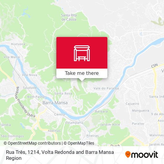 Rua Três, 1214 map