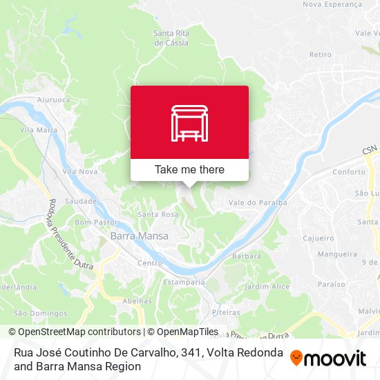 Rua José Coutinho De Carvalho, 341 map