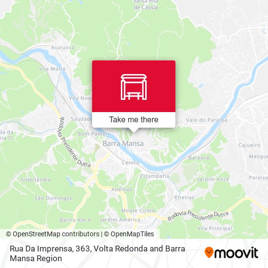 Rua Da Imprensa, 363 map