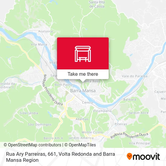 Rua Ary Parreiras, 661 map