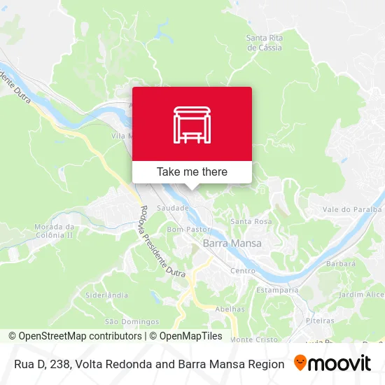 Rua D, 238 map