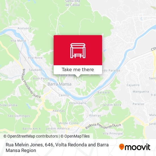 Rua Melvin Jones, 646 map