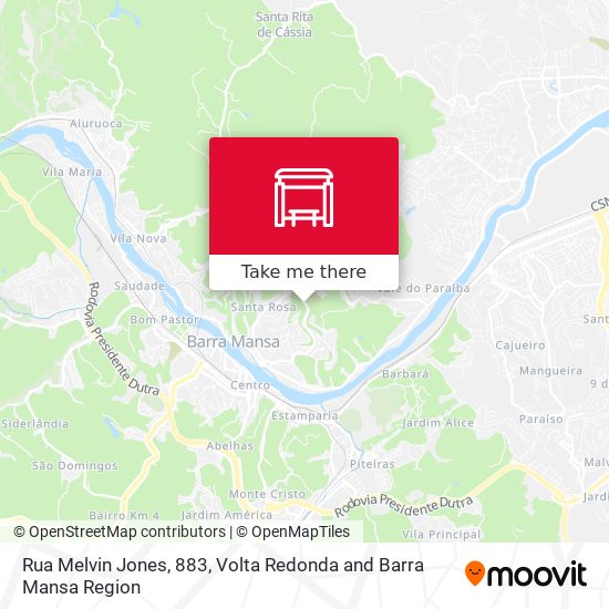 Rua Melvin Jones, 883 map