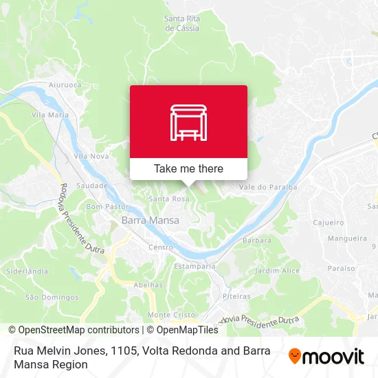 Rua Melvin Jones, 1105 map
