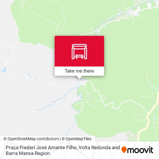 Mapa Praça Frederi José Amante Filho