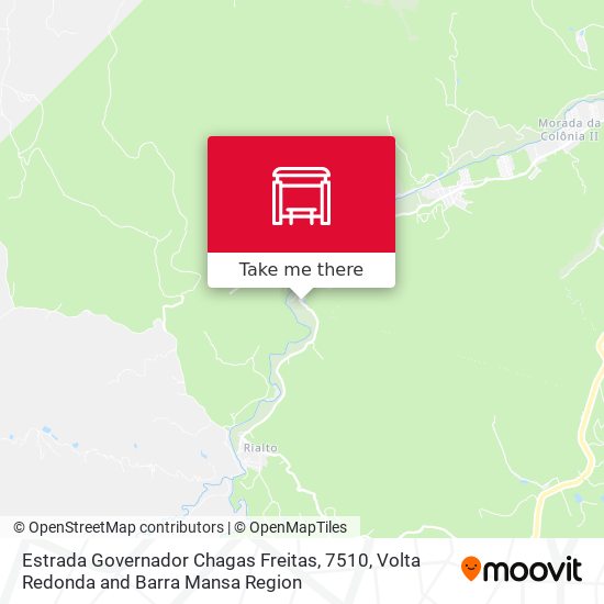 Estrada Governador Chagas Freitas, 7510 map