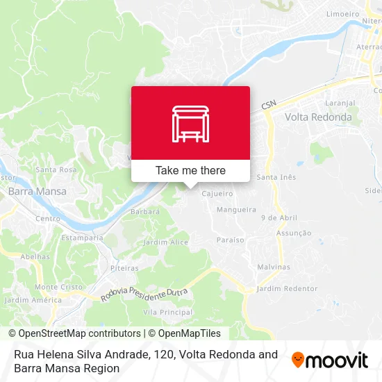 Mapa Rua Helena Silva Andrade, 120