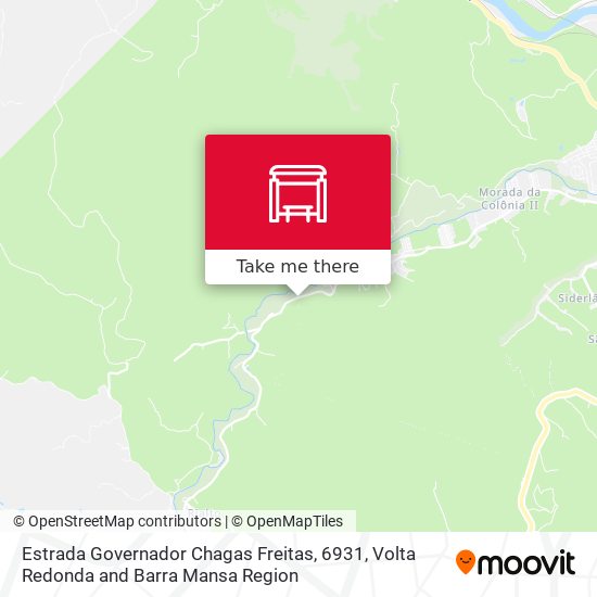 Estrada Governador Chagas Freitas, 6931 map