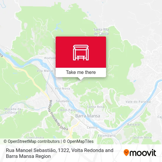 Rua Manoel Sebastião, 1322 map