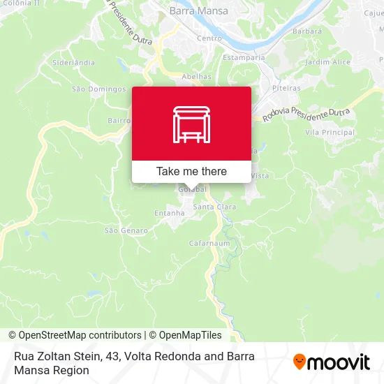 Rua Zoltan Stein, 43 map