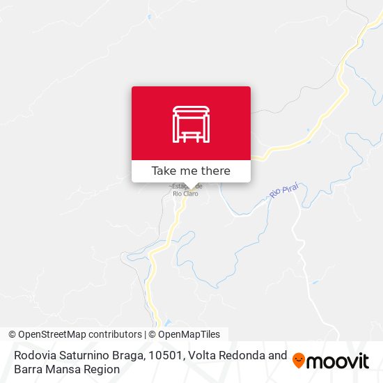 Rodovia Saturnino Braga, 10501 map