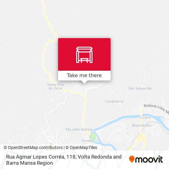 Rua Agmar Lopes Corrêa, 118 map