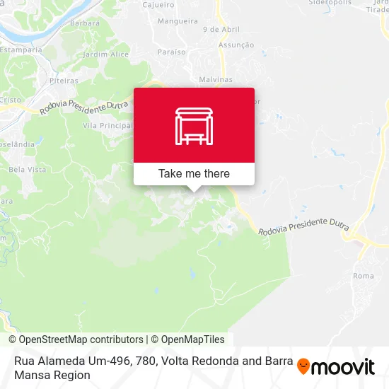 Rua Alameda Um-496, 780 map