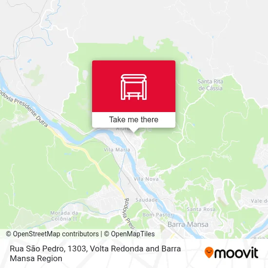 Rua São Pedro, 1303 map