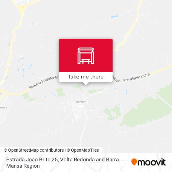 Estrada João Brito,25 map