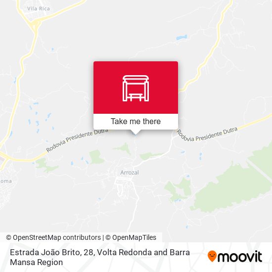 Estrada João Brito, 28 map