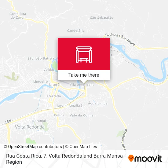 Rua Costa Rica, 7 map