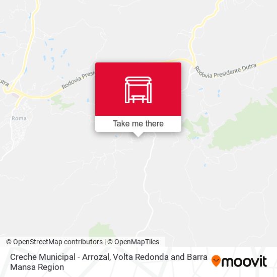 Creche Municipal - Arrozal map