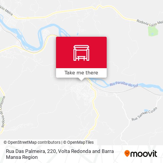 Rua Das Palmeira, 220 map