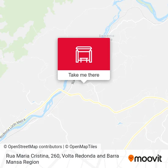 Rua Maria Cristina, 260 map