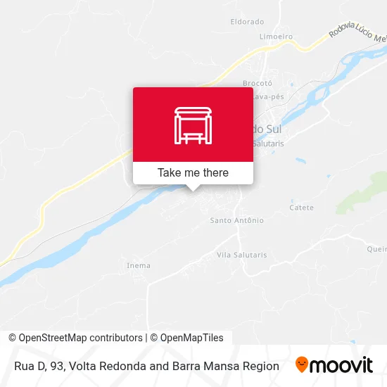 Rua D, 93 map