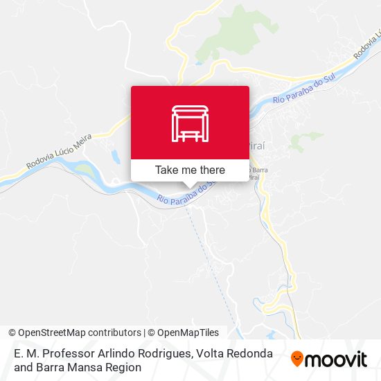 E. M. Professor Arlindo Rodrigues map