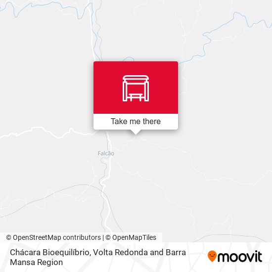 Chácara Bioequilíbrio map