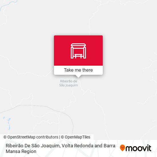 Ribeirão De São Joaquim map