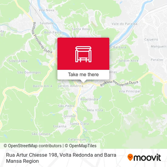 Rua Artur Chiesse 198 map