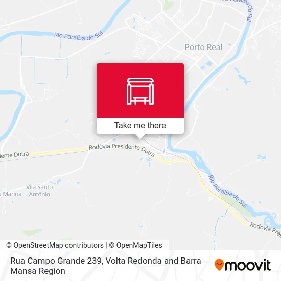 Rua Campo Grande 239 map