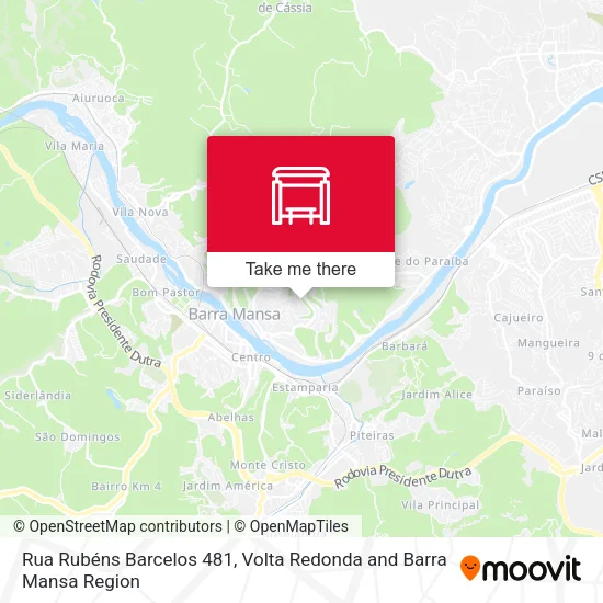 Rua Rubéns Barcelos 481 map