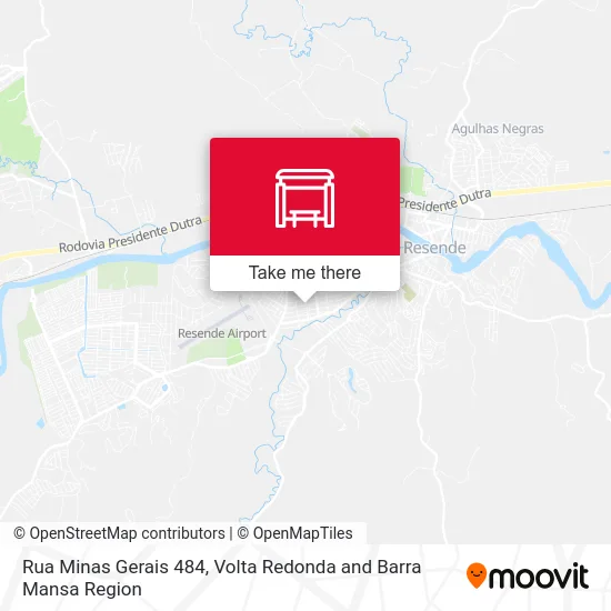 Rua Minas Gerais 484 map