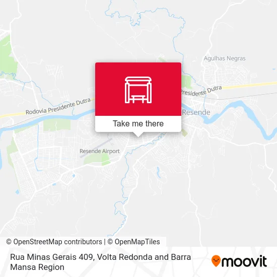 Rua Minas Gerais 409 map