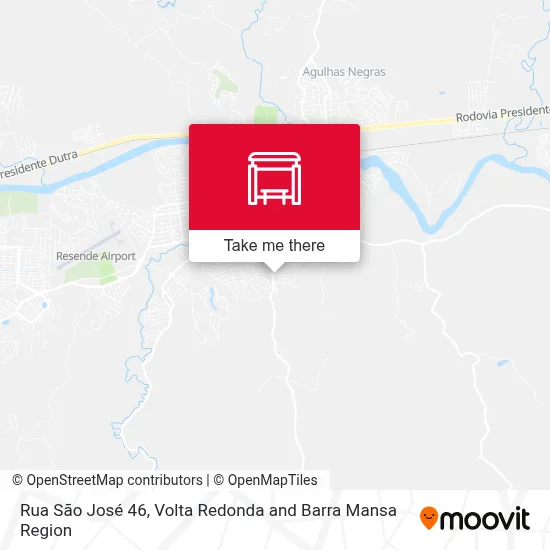 Rua São José 46 map