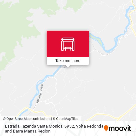 Estrada Fazenda Santa Mônica, 5932 map