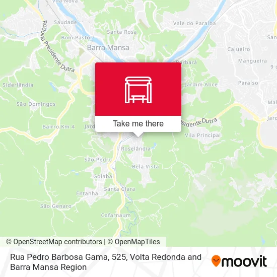 Rua Pedro Barbosa Gama, 525 map