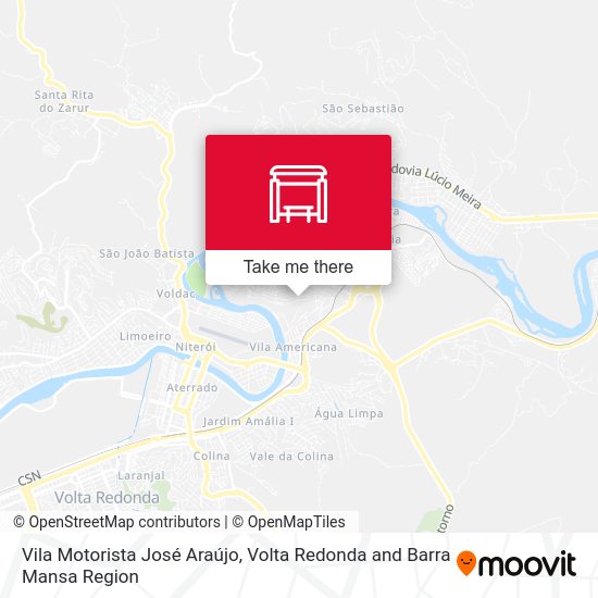 Vila Motorista José Araújo map