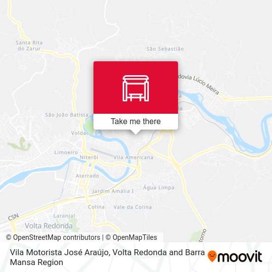 Vila Motorista José Araújo map