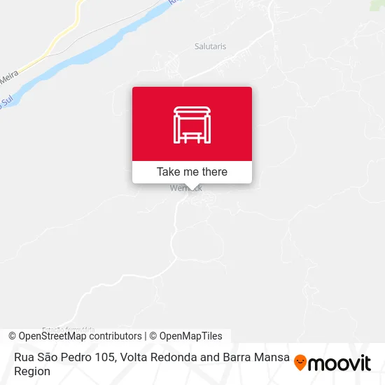 Rua São Pedro 105 map