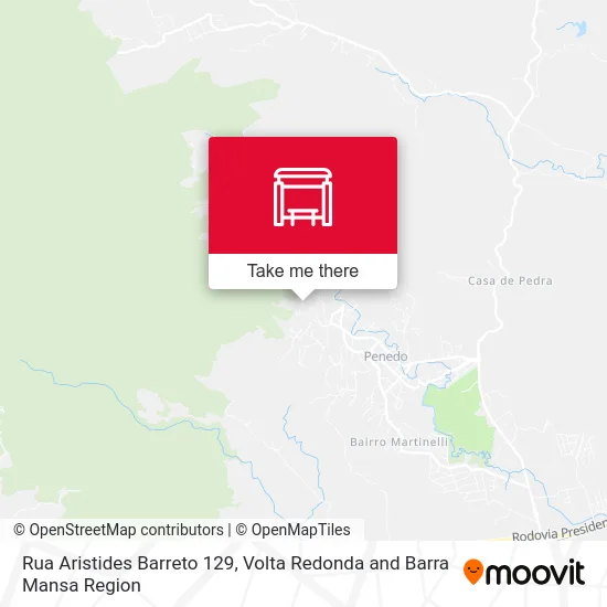 Rua Aristides Barreto 129 map